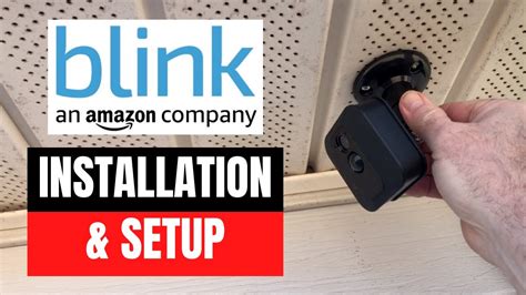 installing blink camera mount